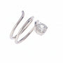 Anello con zirconi - Anello Silver Zircon