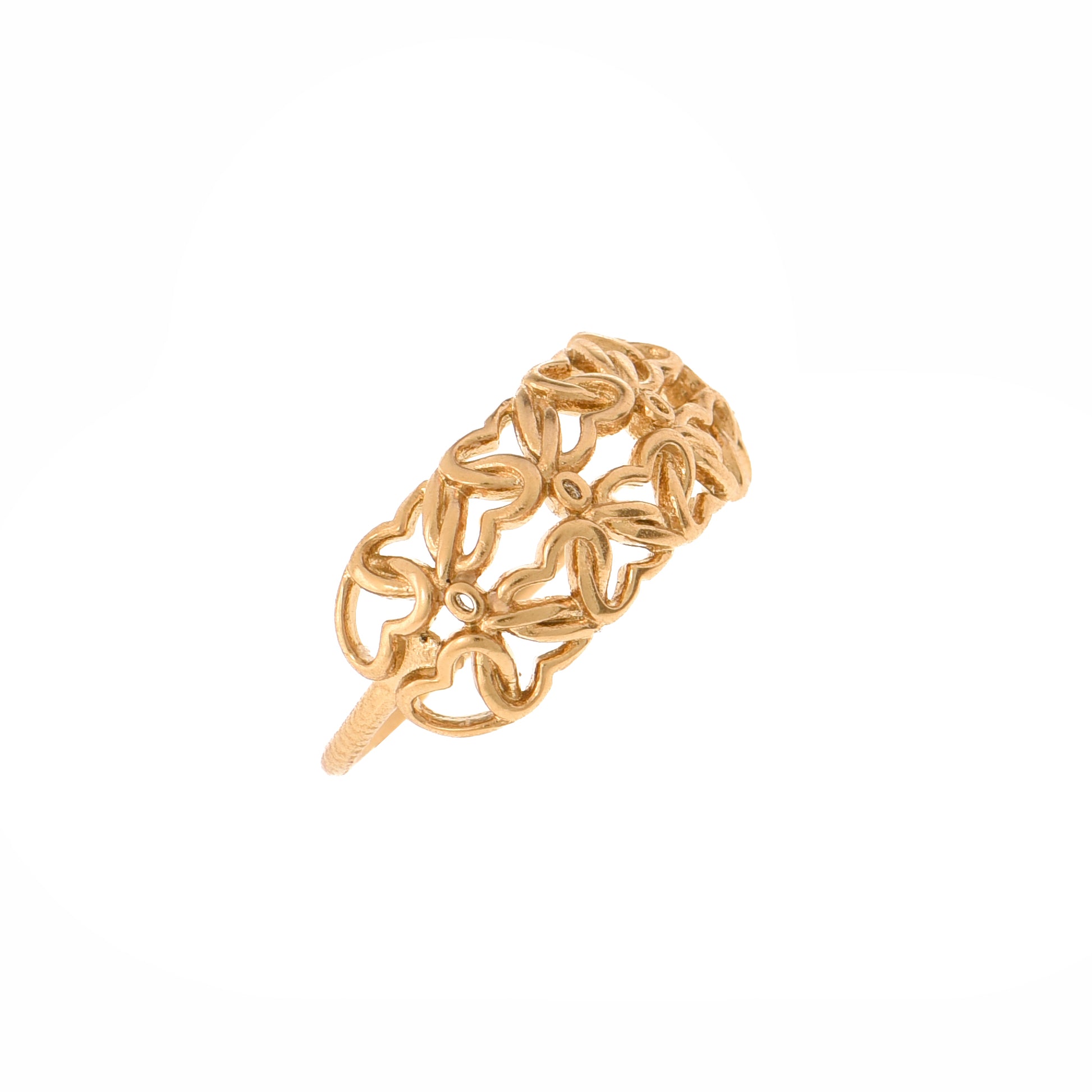 Anello dorato - Anello Blossom Gold