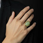 Anello dorato - Anello Eden Green - FOTO 3