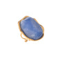Anello dorato - Anello Eden Light Blue