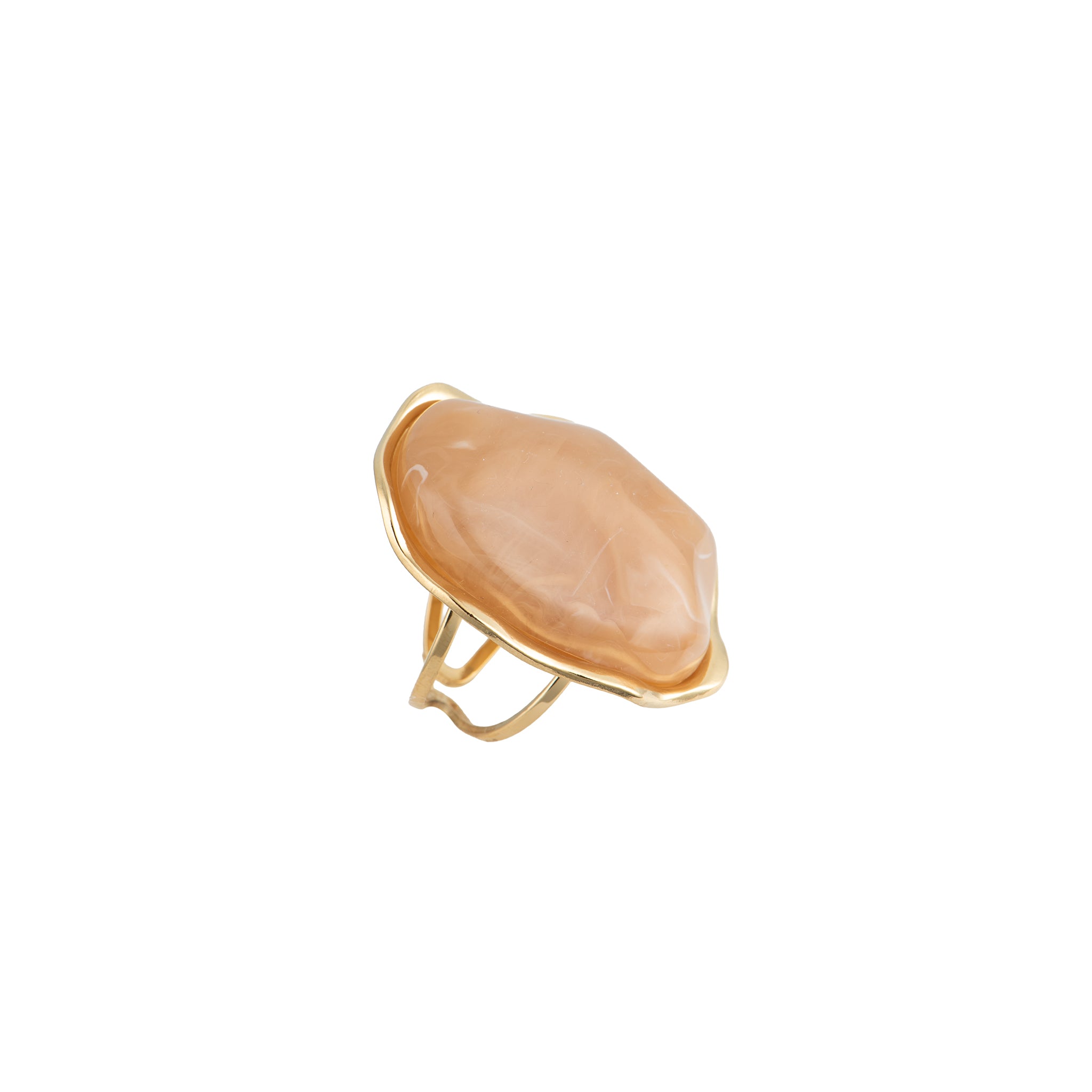Anello dorato - Anello Eden Pink