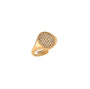 Anello dorato - Anello Gold Chevalier