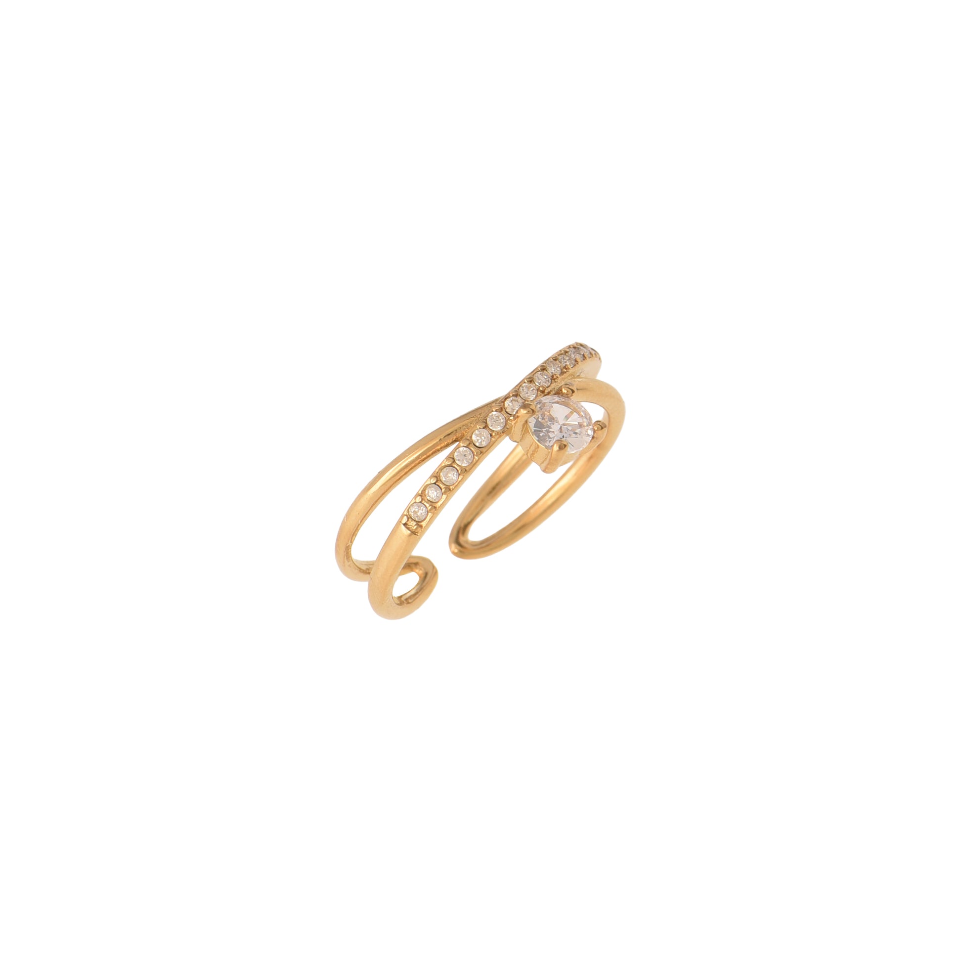 Anello dorato - Anello Gold Essential