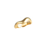 Anello dorato - Anello Gold Wavy