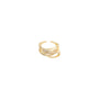 Anello dorato - Anello Nébula - foto 3