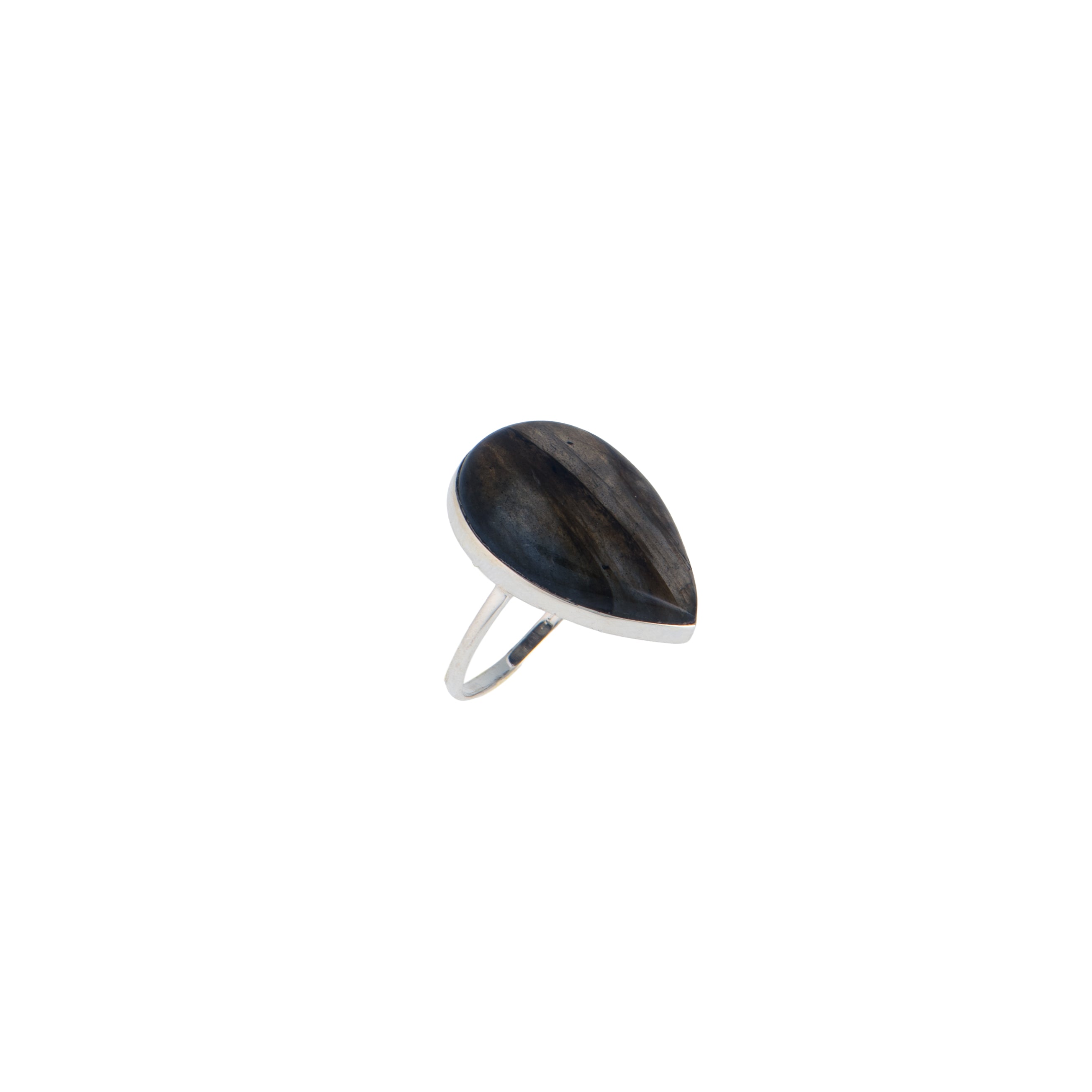 Anello in argento 925 - Anello Drops Argento 925 Dark
