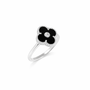 Anello in argento 925 - Anello Lucky Argento 925 Black