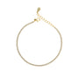 Gioiello dorato - Tennis Gold White