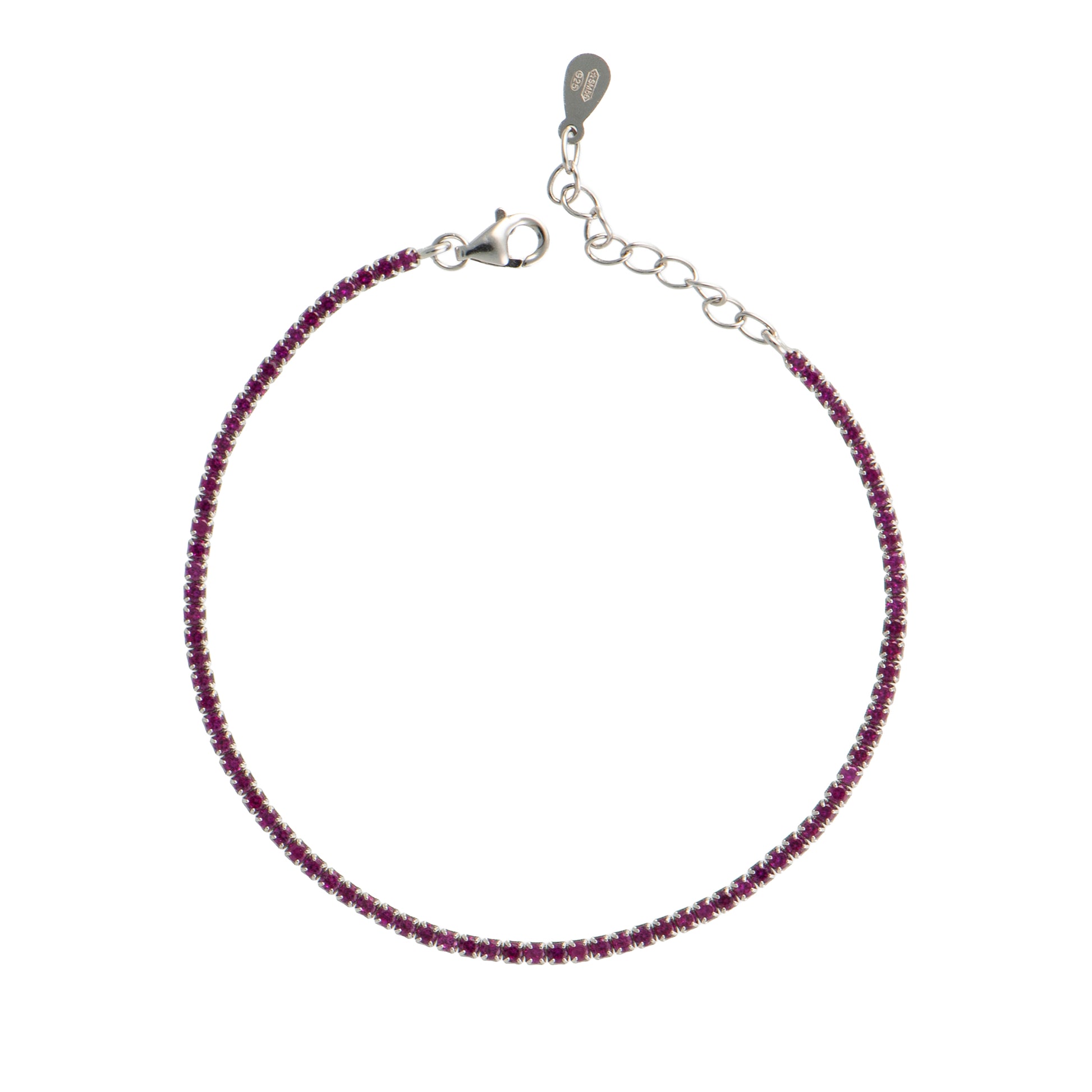 Gioiello - Tennis Silver Magenta