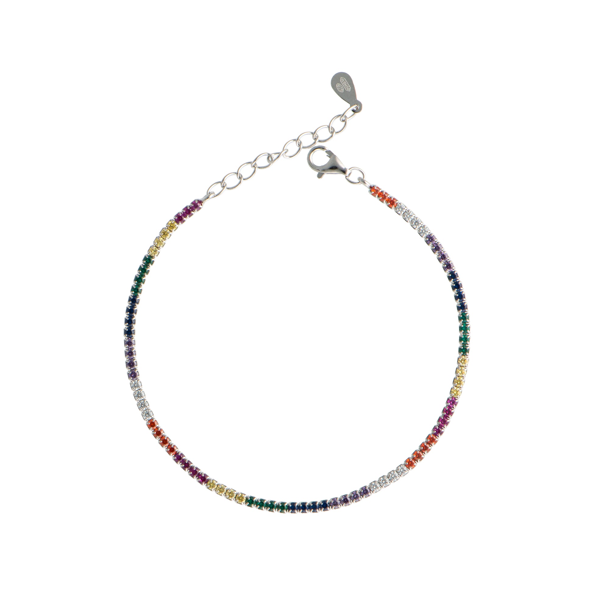 Gioiello - Tennis Silver Rainbow