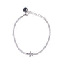 Bracciale con charm - Bracciale Silver Tennis Charms