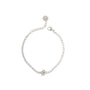 Bracciale con charm - Bracciale Silver Tennis Charms - QUADRIFOGLIO