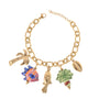 Bracciale con charm dorato - Bracciale Vacay Chain