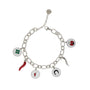 Bracciale con charm in acciaio inossidabile - Bracciale Scaramanzia Circle – Lucky Charms