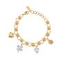 Bracciale con cuore dorato - Bracciale Gypsy Soul