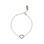Bracciale con cuore in acciaio inossidabile - Bracciale Infinite Heart