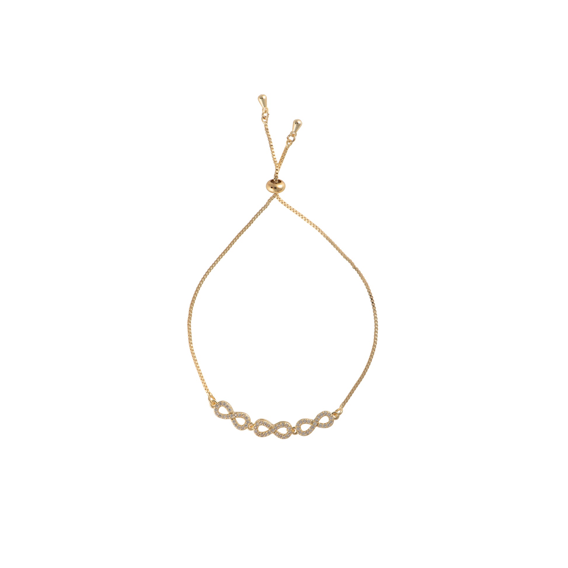 Bracciale dorato - Bracciale Ivory Inifinity