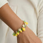 Bracciale dorato - Bracciale Lime Gold - FOTO 2
