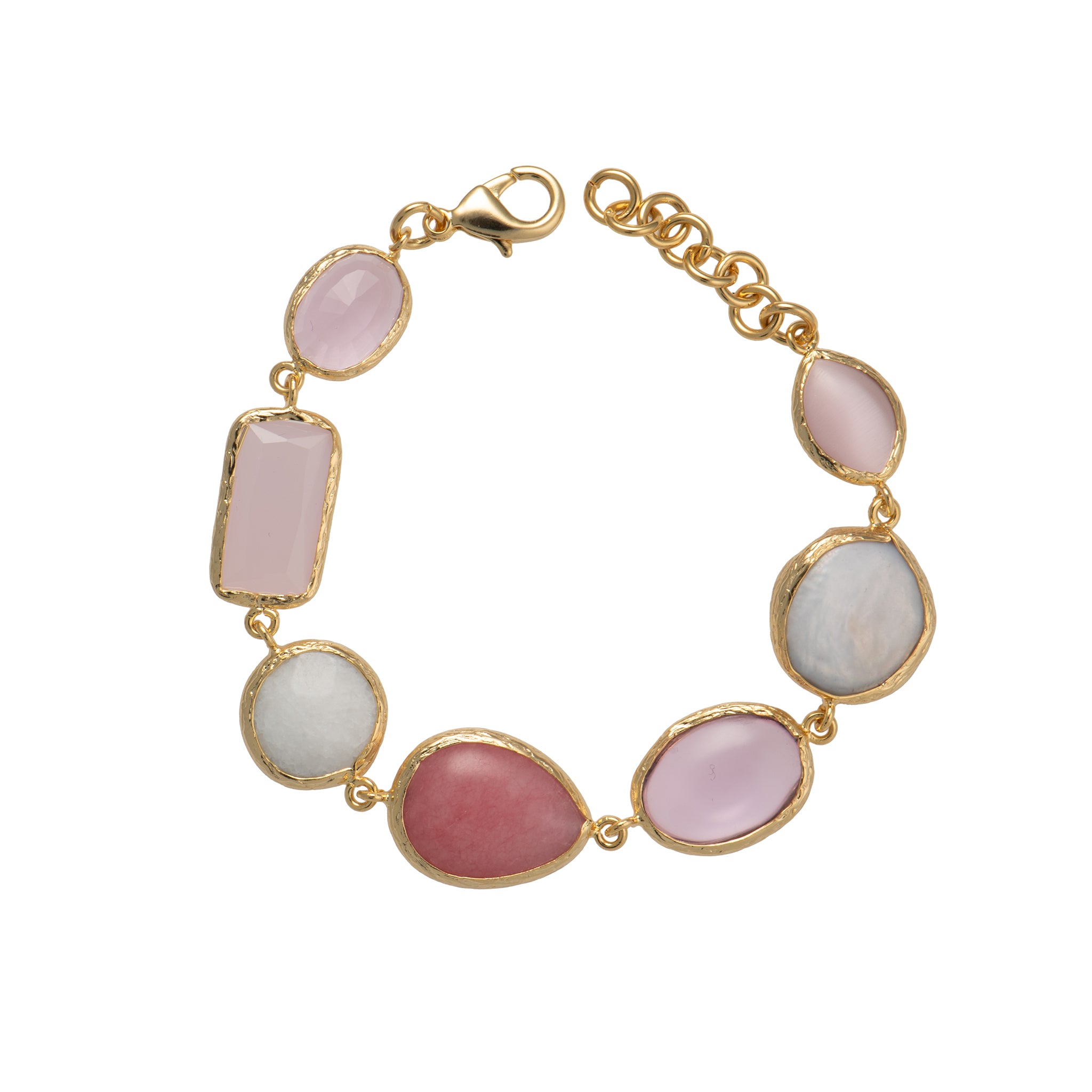 Bracciale dorato - Bracciale Mediterranea Pink
