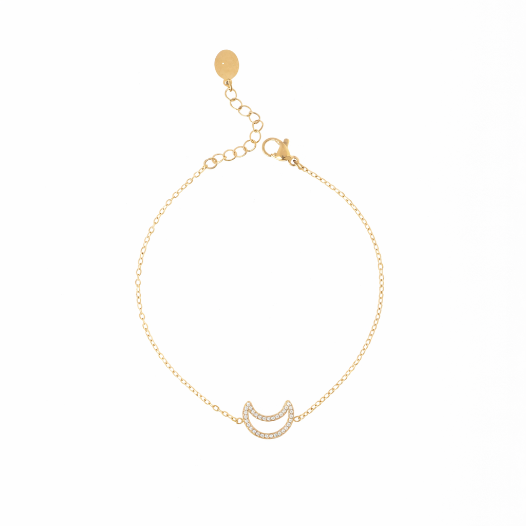 Bracciale dorato - Bracciale Moon of Light