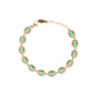 Bracciale dorato - Bracciale Royal Gemstone