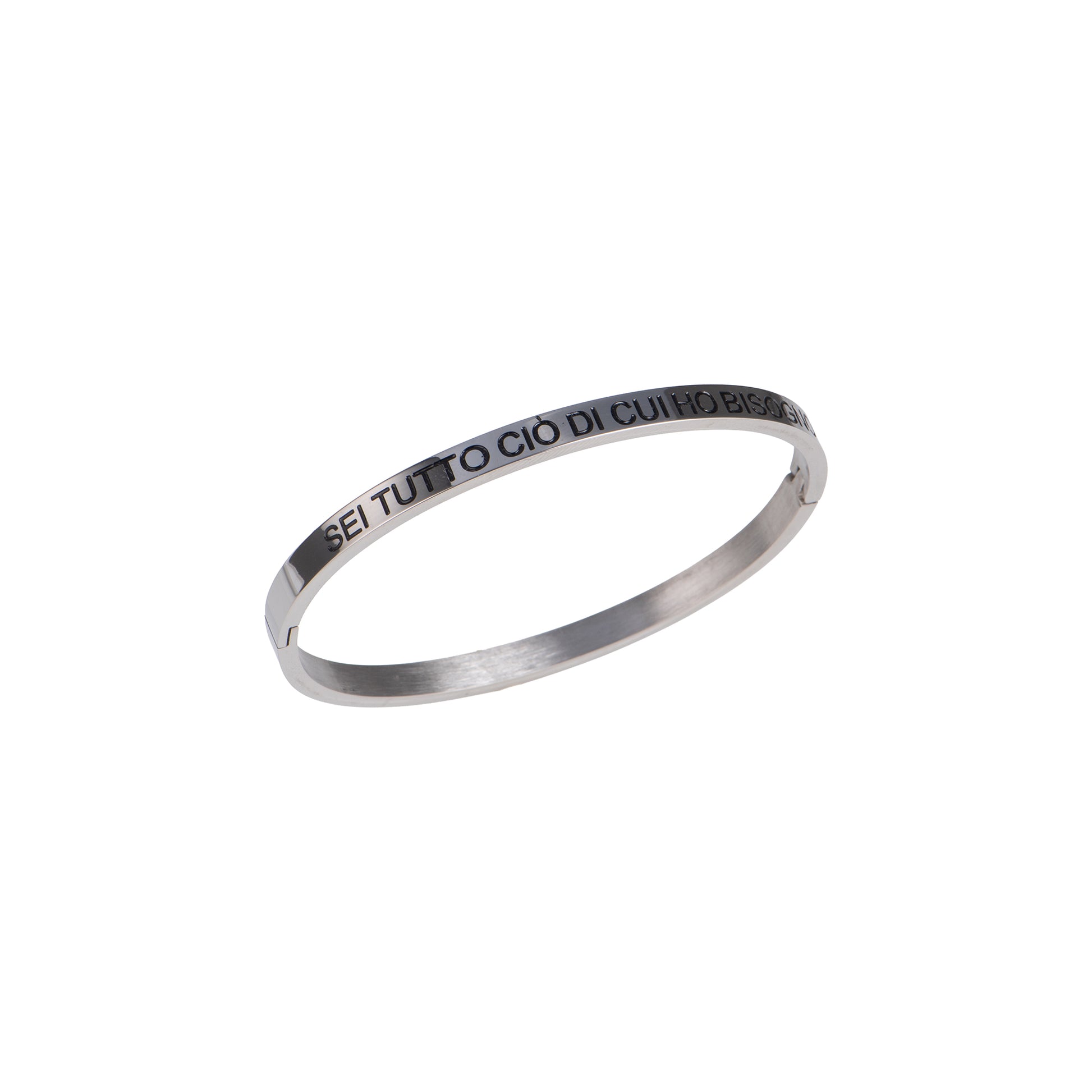 Bracciale in acciaio inossidabile - Bracciale Rigido Hero Dad - SEI TUTTO CIO' DI CUI HO BISOGNO
