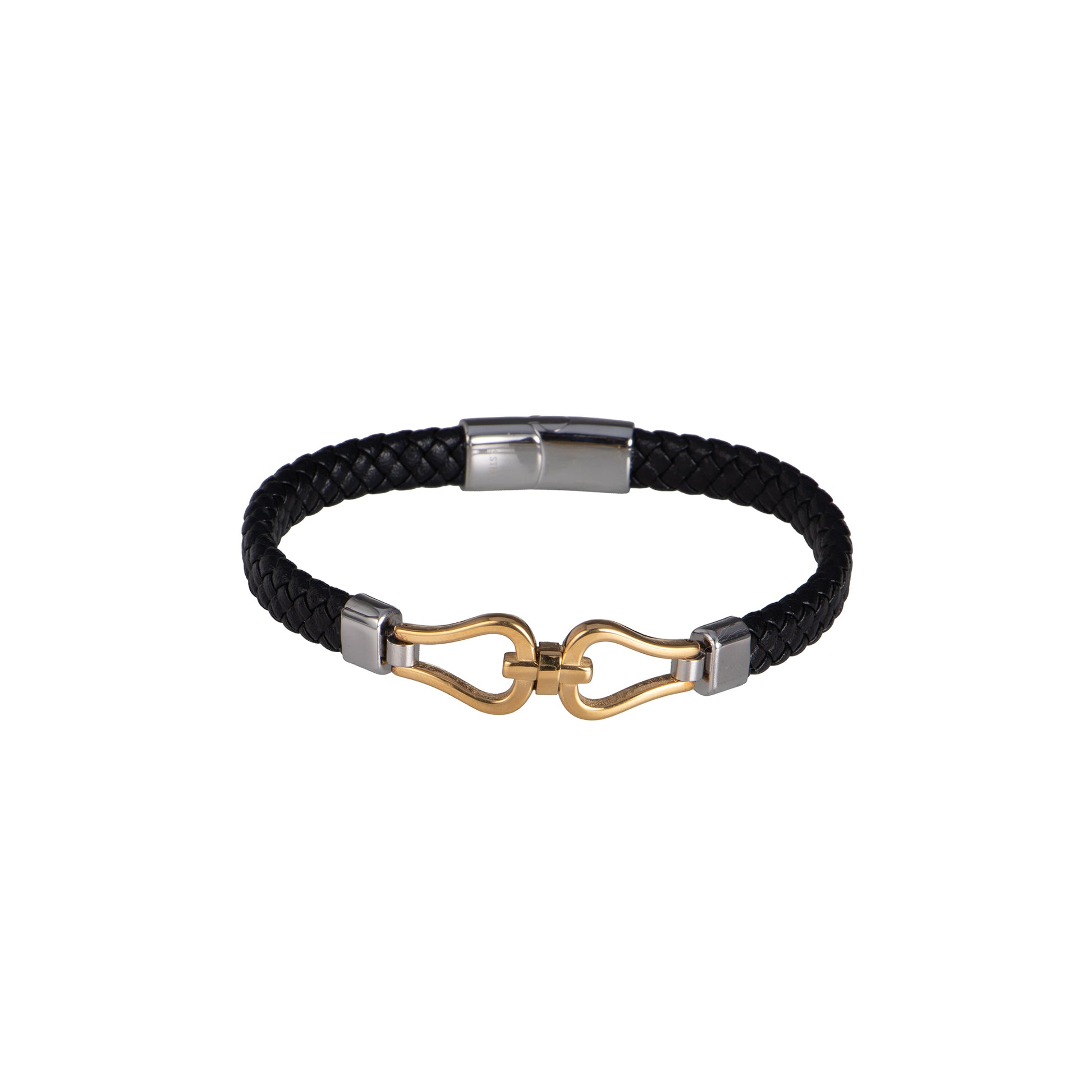 Bracciale in acciaio inossidabile - Bracciale Uomo Horizon Gold - FOTO 2