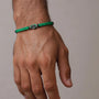 Bracciale in acciaio inossidabile - Bracciale Uomo Nautical Anchor - VERDE - FOTO 2