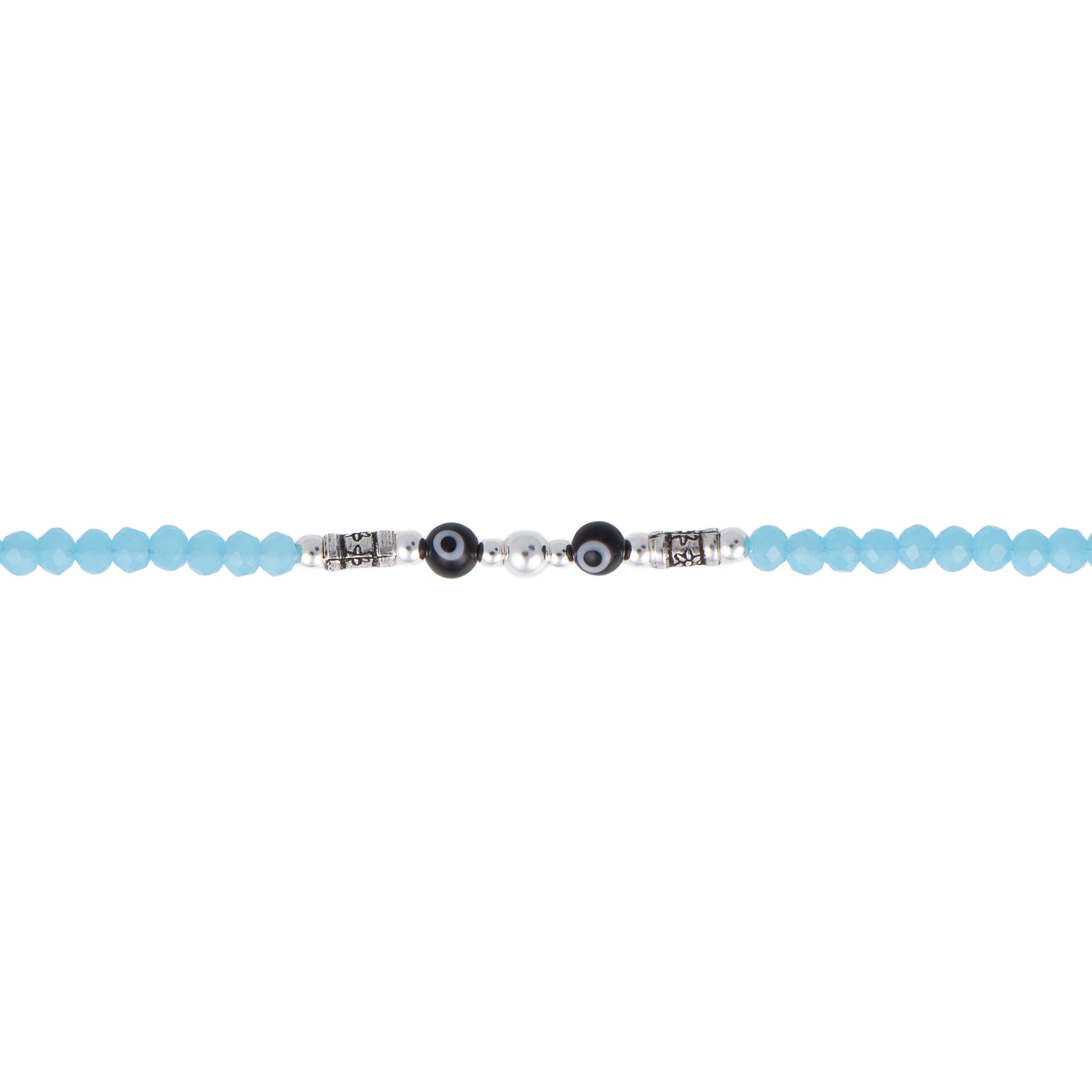 Bracciale in argento 925 - Bracciale Azure Protection - FOTO 2