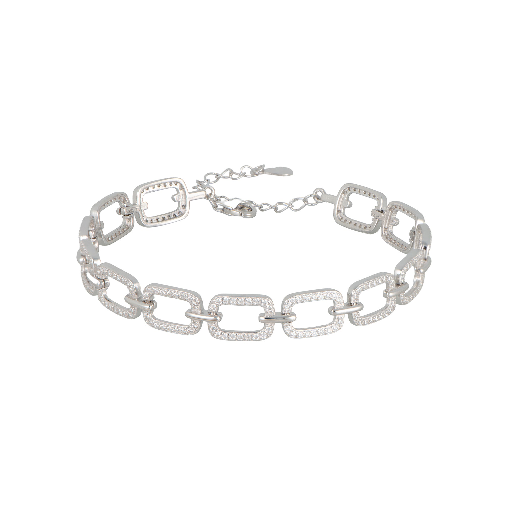 Bracciale in argento 925 - Bracciale Square