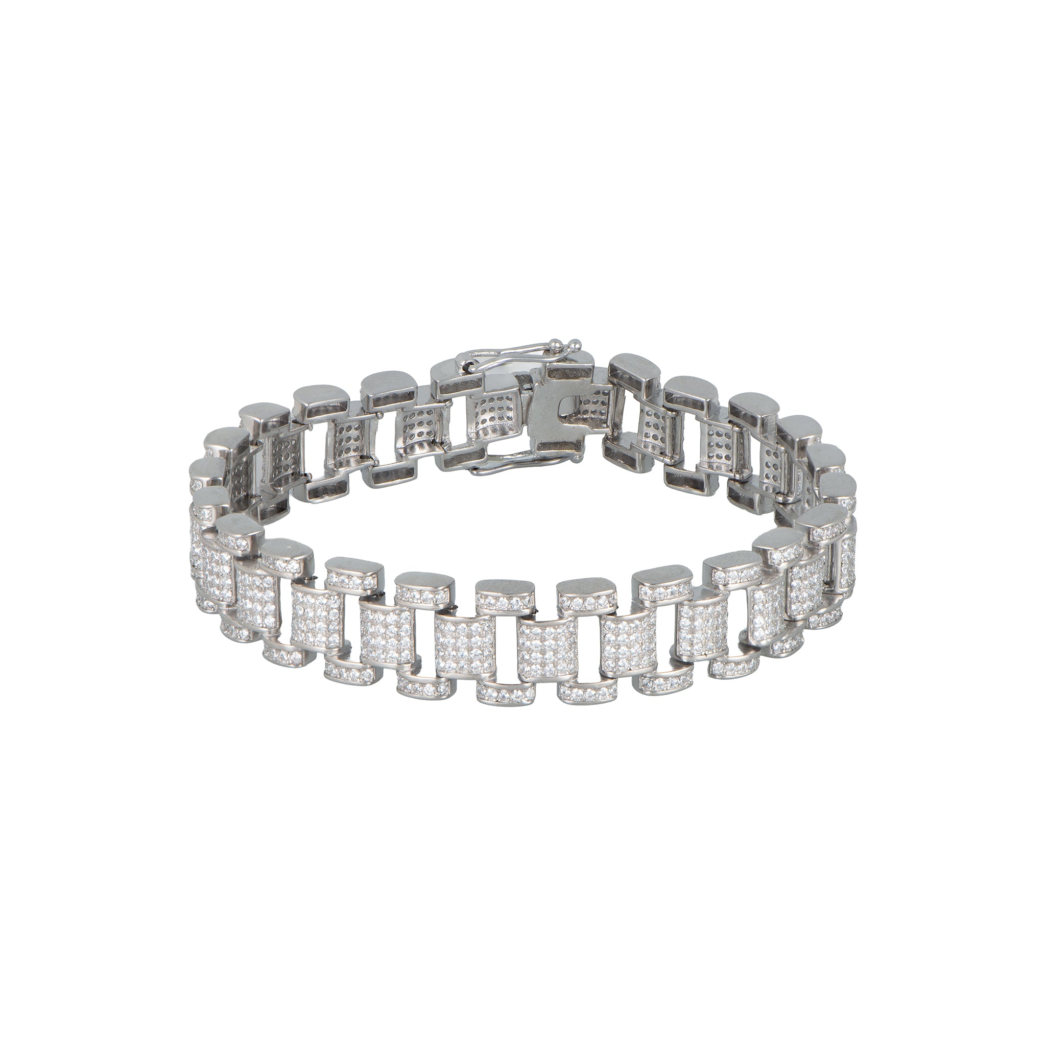 Bracciale in argento 925 - Bracciale Square Bold