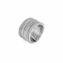 Anello in argento 925 - Anello Crystal Waterfall