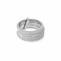 Anello in argento 925 - Anello Crystal Waterfall