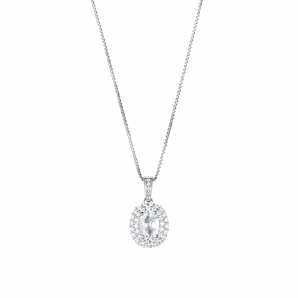 Collana pendenti in argento 925 - Collana Luce Eterna