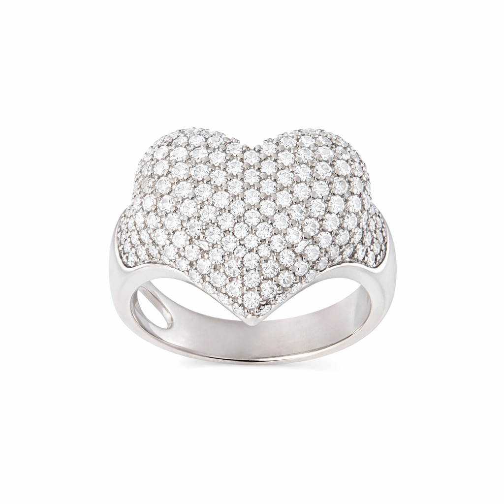 Anello con cuore - Anello Calia