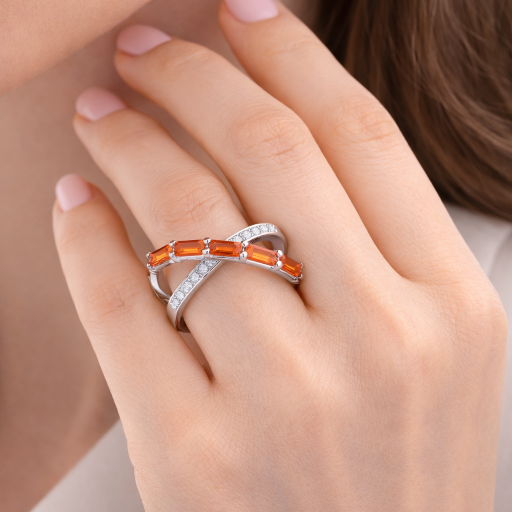 Anillo Manila Naranja
