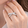 Anello con zirconi - Anello Manila White Zircon