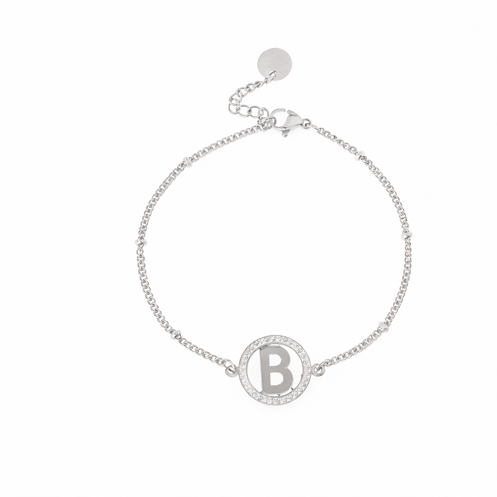 Bracciale pendenti in acciaio inossidabile - Bracciale Identity B
