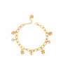Bracciale dorato - Bracciale Four-Leaf Clover Gold