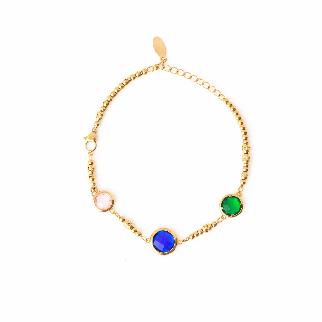Bracciale dorato - Bracciale Radiant Trio Bracelet