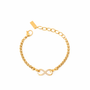 Bracciale dorato - Bracciale Gold Infinity