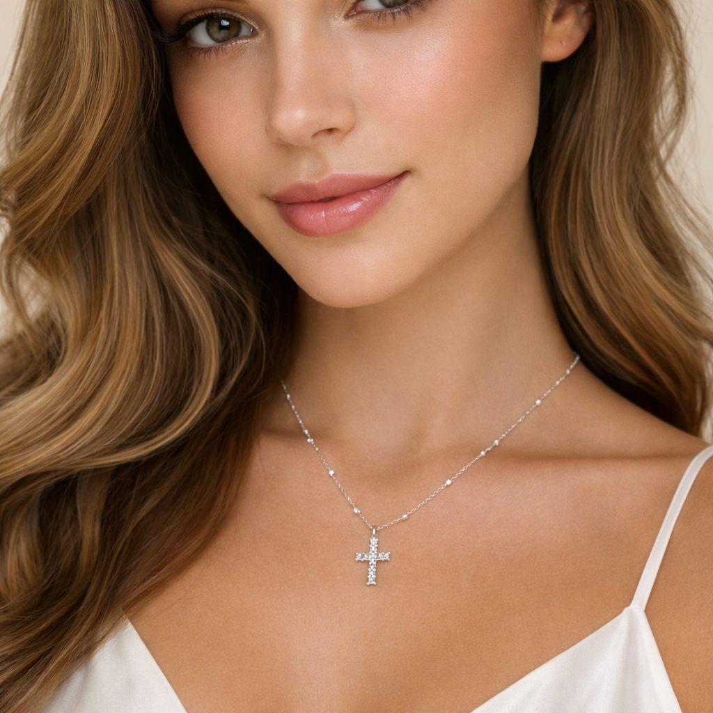 Collana pendenti con croce - Collana Icon Cross