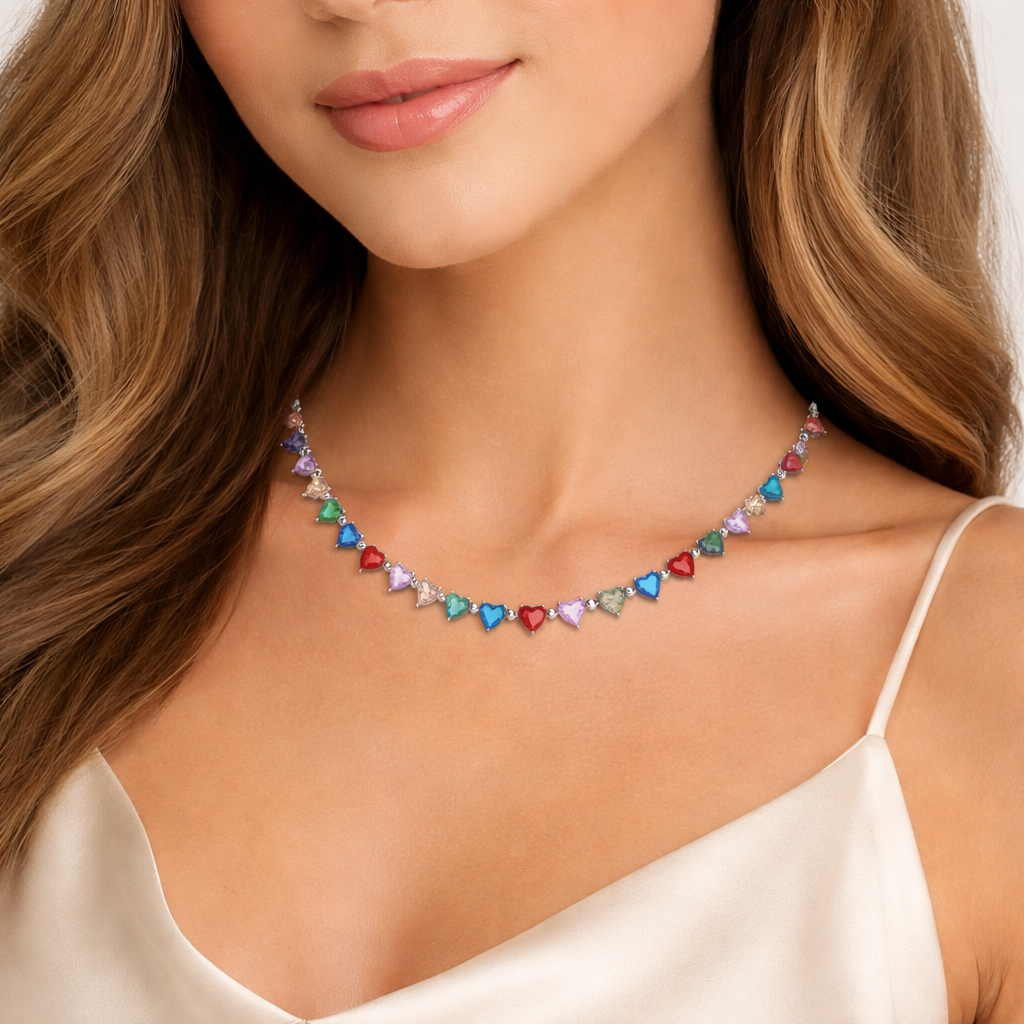 Collana pendenti con cuore - Collana Urban Hearts