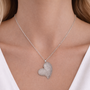 Collana pendenti con cuore - Collana Shining Heart