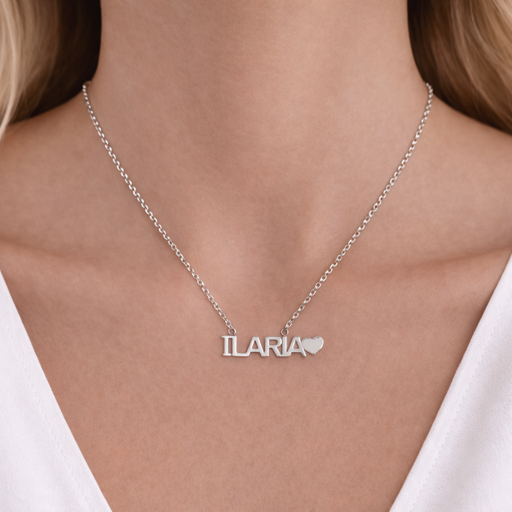 Collana con cuore - Collana Heart Name 1