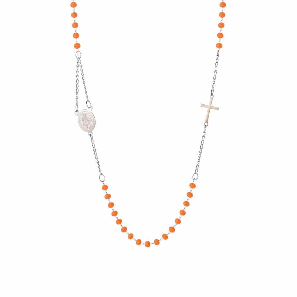 Collana - Collana Sacra Silver Orange