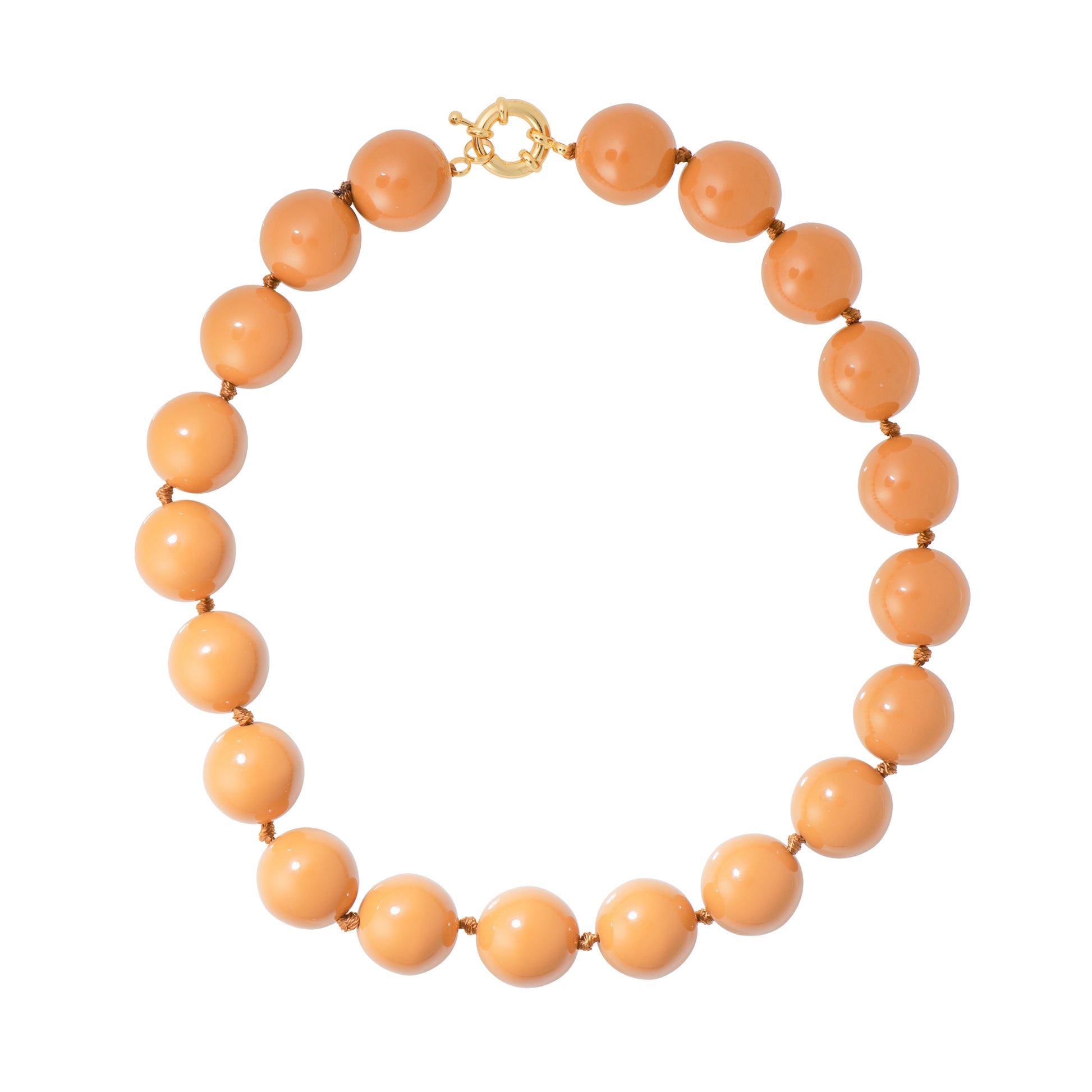Collana - Collana Sfera - ARANCIONE 