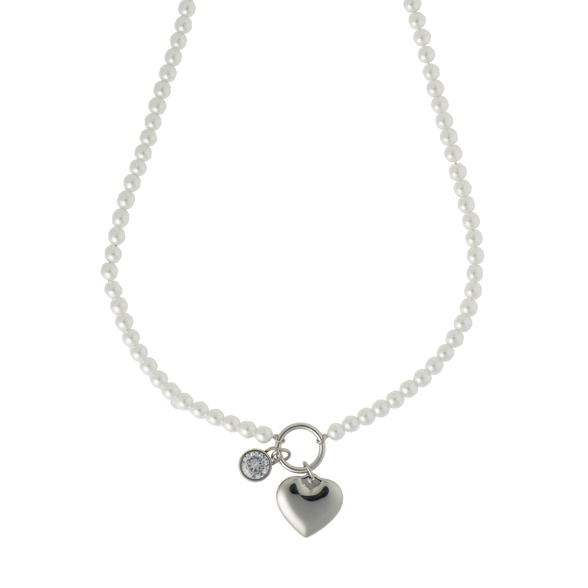 Collana con charm - Collana Dreamy Charms – Perle & Simboli - CUORE