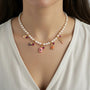 Collana con charm dorato - Collana Harmony Pearls Icons - FOTO 2