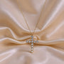 Collana con croce dorato - Collana Bubble Cross - ORO - FOTO 2